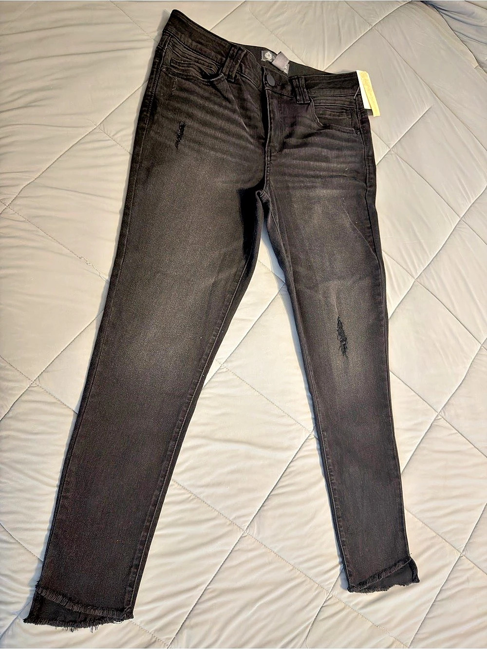 Democracy Ab Solution Jegging Black Skinny Jeans Waist 10 NWT
